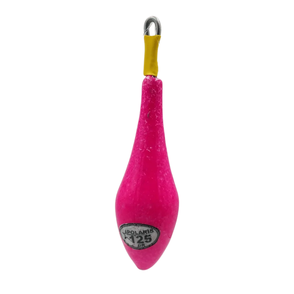 125 gr polaris klasik renkli surf kurşun, balıkçılar için en iyi performanslı ürün.