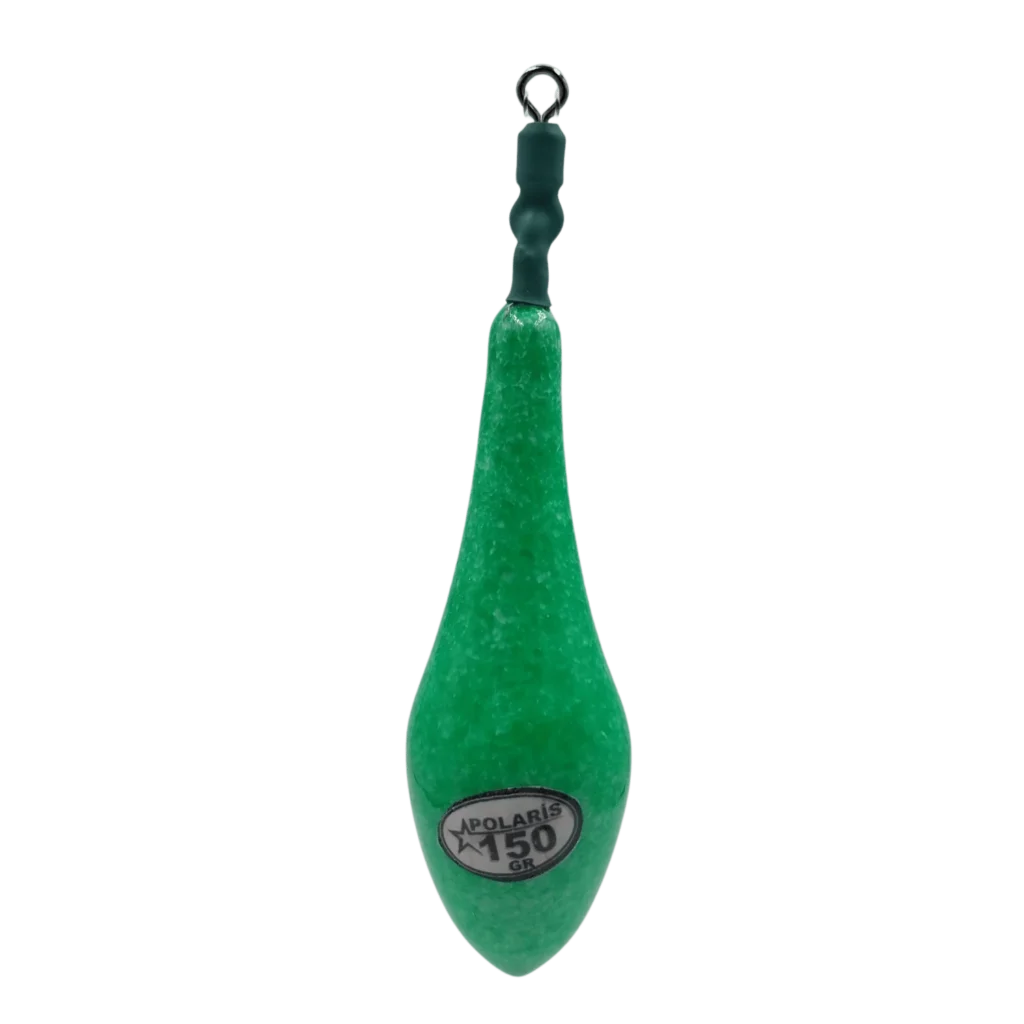 150 gr Polaris klasik fırdöndülü renkli surf kurşun uzun menzilli atışlar için balıkçılara alternatiftir.