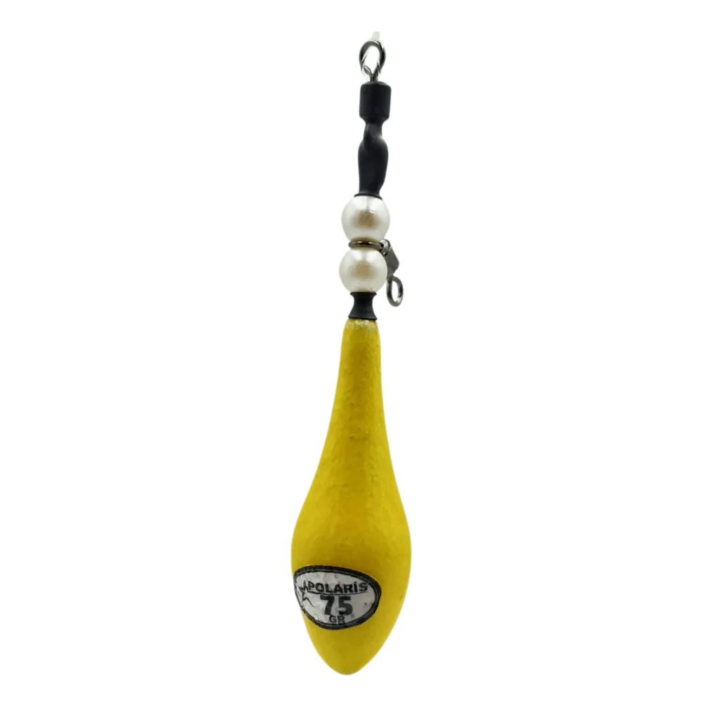 75 gr Polaris fırdöndülü renkli aparatlı surf kurşun uzun menzilli atışlar için balıkçılara alternatiftir.