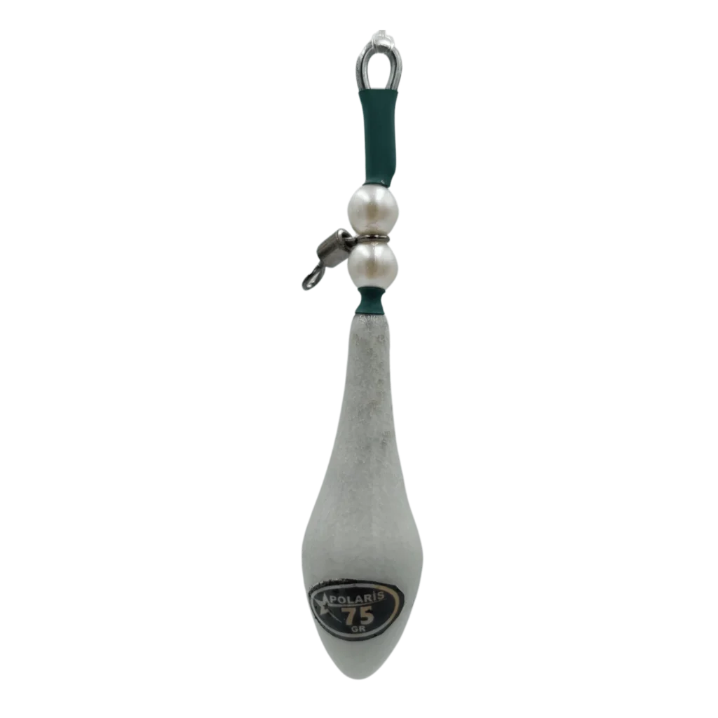 75 gr polaris klasik fosforlu aparatlı surf kurşun, balıkçılar için gece avında idealdir.