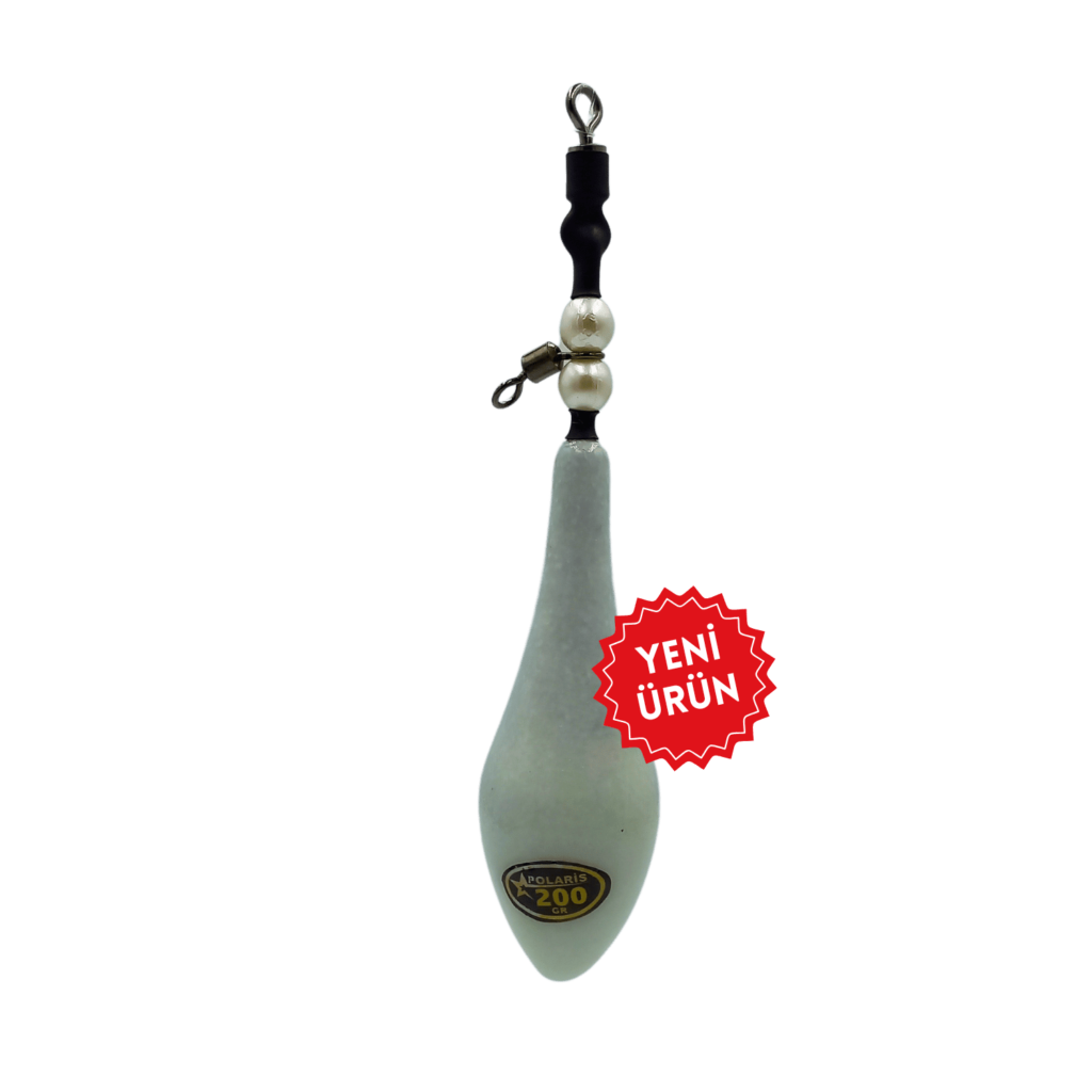250 gr polaris fırdöndülü fosforlu aparatlı surf kurşun balıkçıların deneyimini arttırır, balık avını kolaylaştırır.