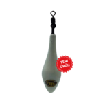 200 gr polaris fırdöndülü fosforlu surf kurşun balıkçıların özellikle gece ve derin su avında kullanması için üretilmiştir.