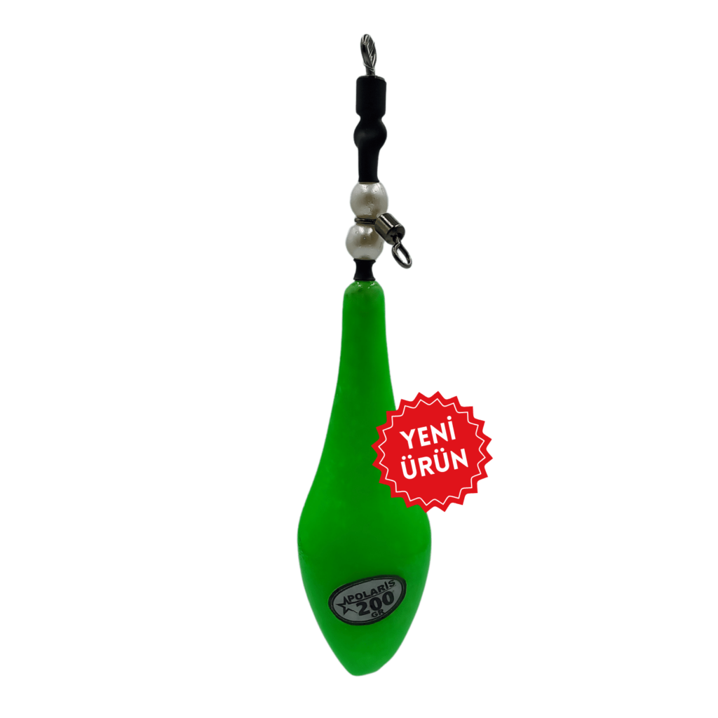 200 gr Polaris fırdöndülü renkli aparatlı surf kurşun uzun menzilli atışlar için balıkçılara alternatiftir.