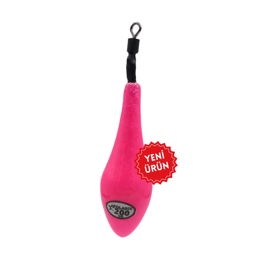 200 gr Polaris fırdöndülü renkli surf kurşun uzun menzilli atışlar için balıkçılara alternatiftir. Yeni ürün