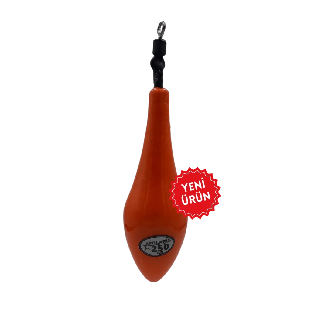250 gr Polaris fırdöndülü renkli surf kurşun uzun menzilli atışlar için balıkçılara alternatiftir. Yeni ürün