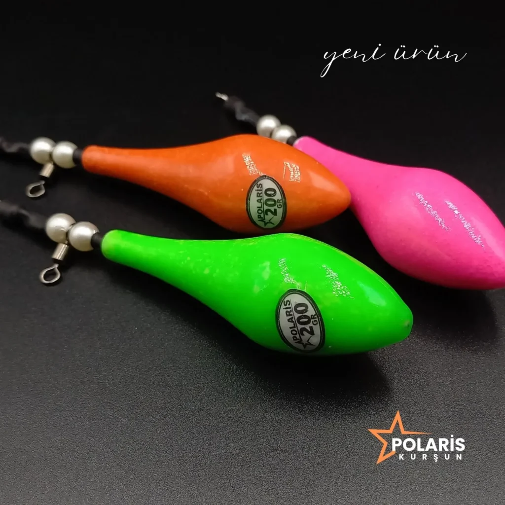 200 gram aparatlı renkli kaplamalı surf kurşun