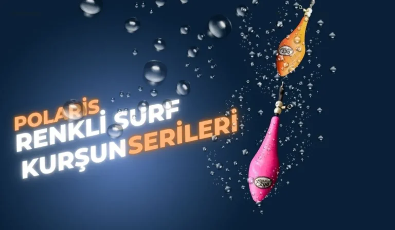 Polaris Fırdöndülü Renkli Aparatlı Surf Kurşun
